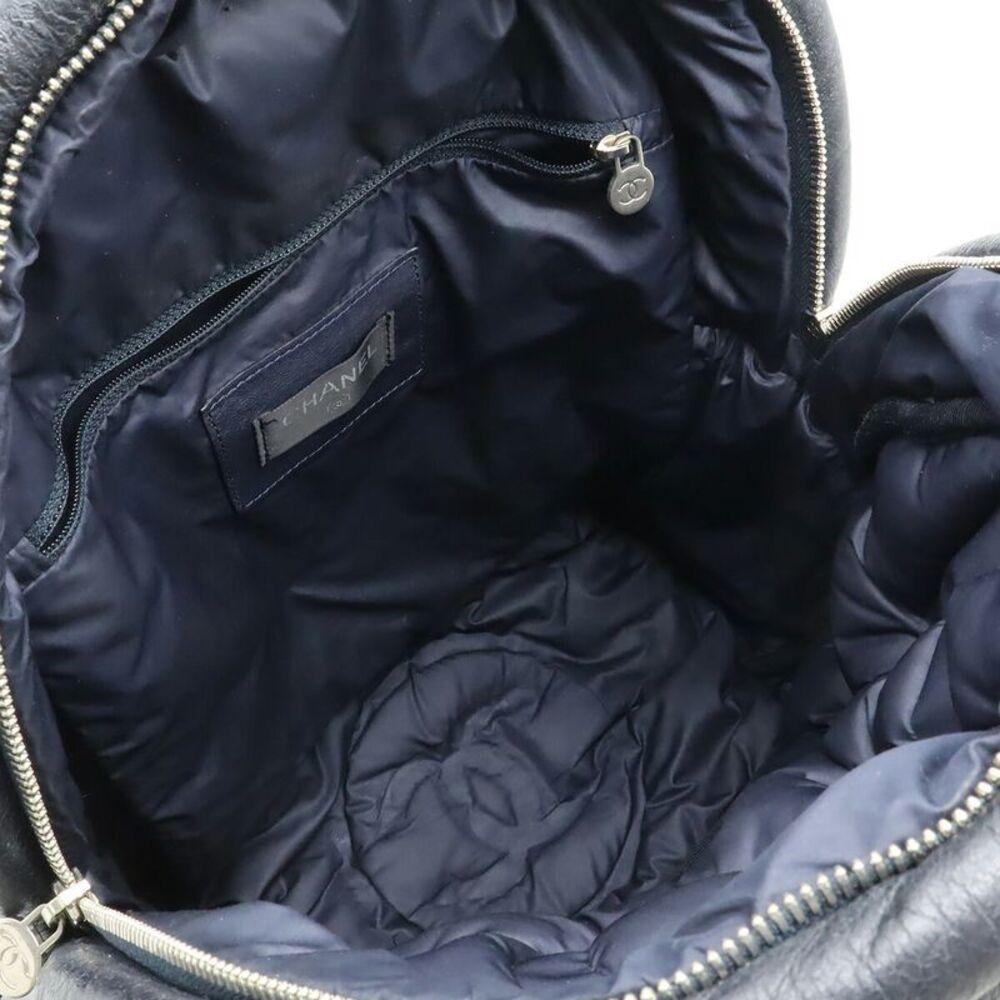 Chanel Doudoune Leather Backpack - Picture 6 of 8